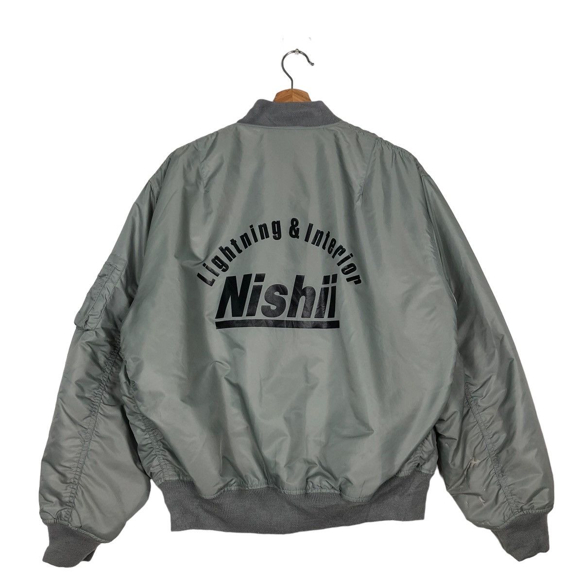 Japanese Brand 🔥90’s Vintage Bomber Jacket Riot Riot Uniqlo Japan Worker Size US L / EU 52-54 / 3 - 8 Thumbnail