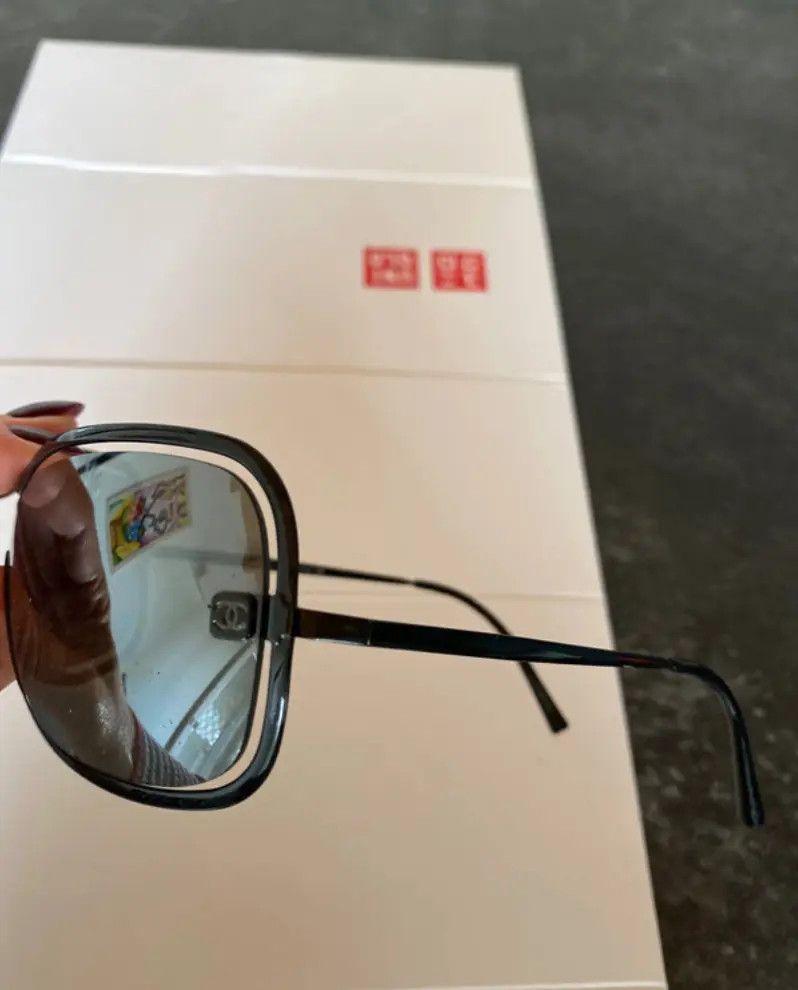 Chanel × Vintage CHANEL Sunglasses Rimless Rhinestone 4017 Vintage Size ONE SIZE - 3 Thumbnail