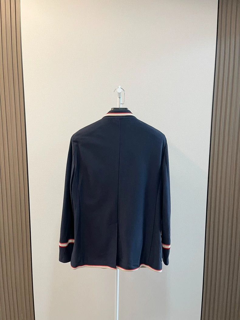 Gucci Gucci Dark blue shark letter Logo casual suit 2502-Nextarro Size 48R - 2 Thumbnail
