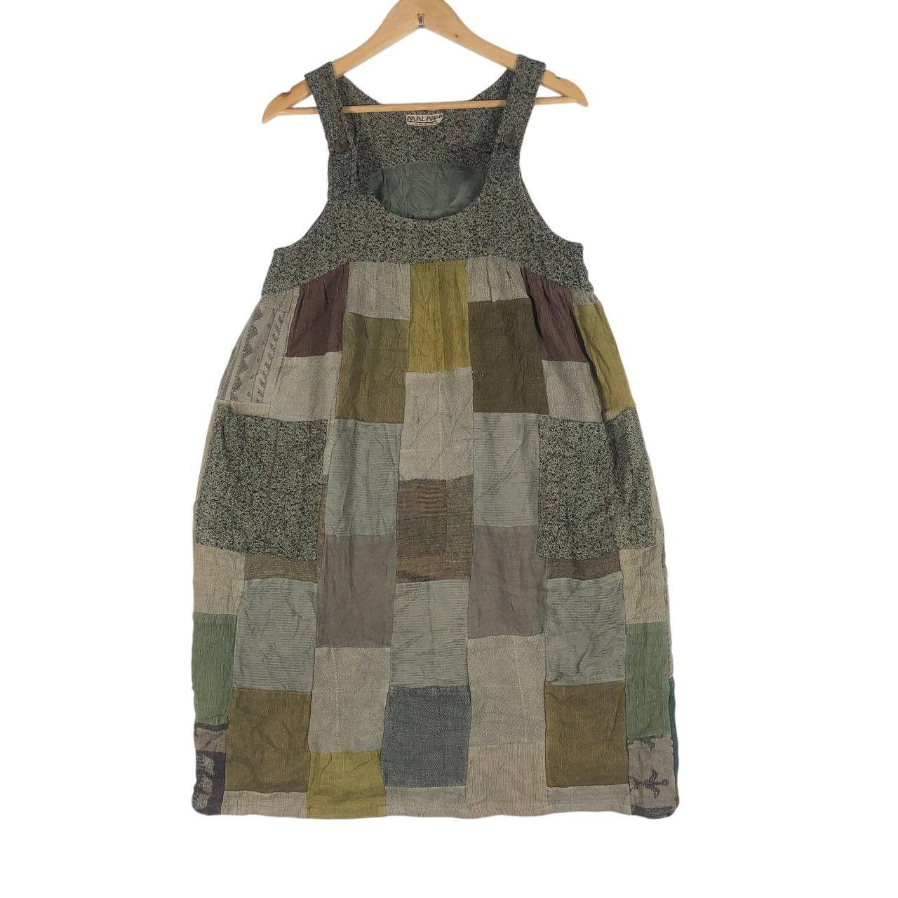 Vintage Vintage Malaika Patchwork women Midi Dress Size S / US 4 / IT 40 - 1 Thumbnail
