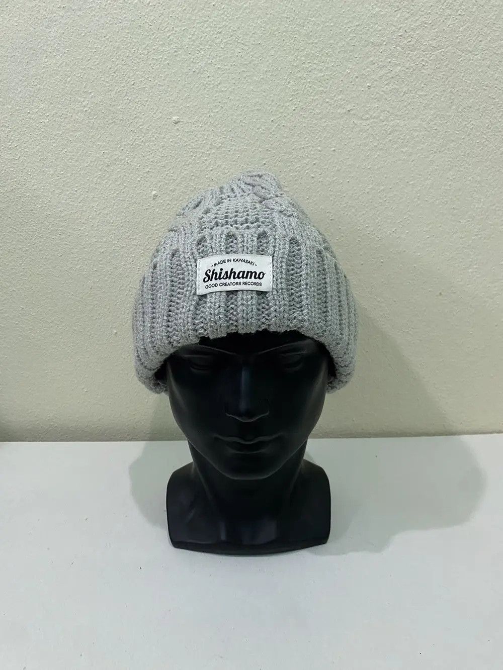 Japanese Brand × Vintage Japanese Brand Shishamo Knit Beanie Hat Size ONE SIZE - 3 Thumbnail
