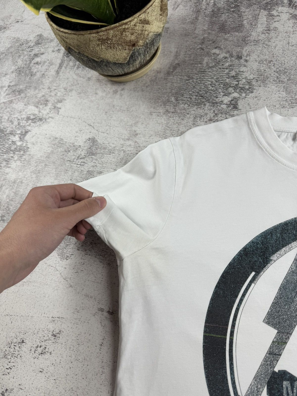 MCQ MCQ Alexander McQueen Icon Sphere Cotton Jersey T Shirt Tee Size US M / EU 48-50 / 2 - 7 Thumbnail