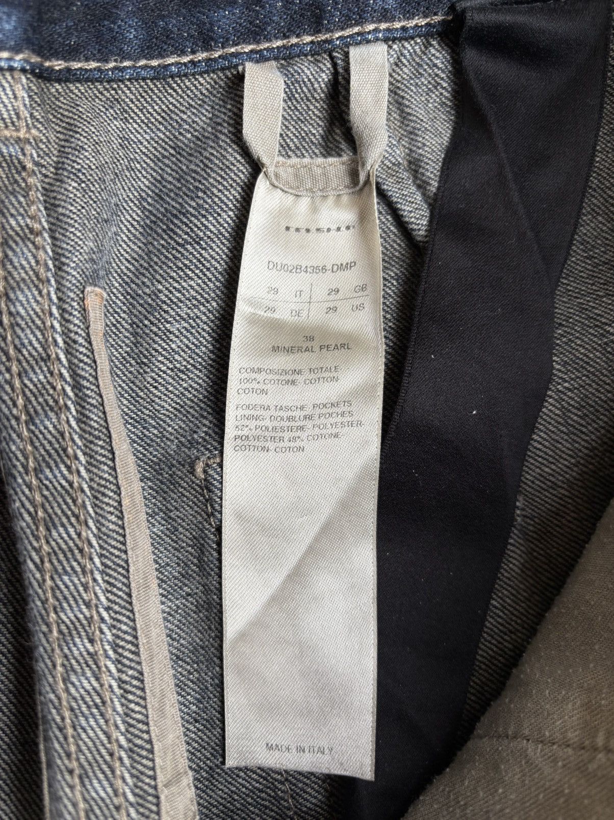Rick Owens rick owens mineral wash geth jeans Size US 29 - 4 Thumbnail