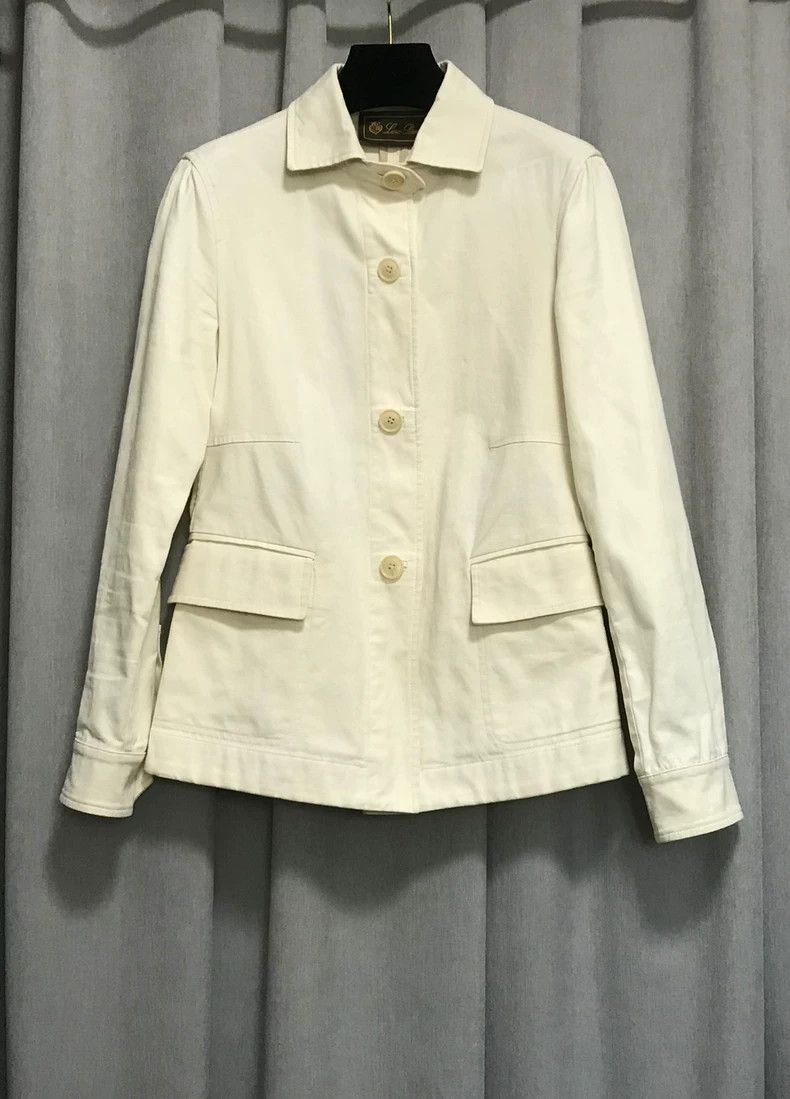 Loro Piana Loro piana Waist-tight cotton jacket 2506-Nextarrow Size S / US 4 / IT 40 - 1 Thumbnail