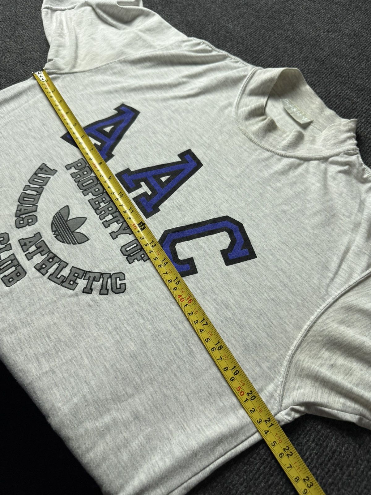 Adidas Retro 90s Vintage Adidas AAC T Shirt Athletic Club Logo Tee Size US M / EU 48-50 / 2 - 21 Thumbnail