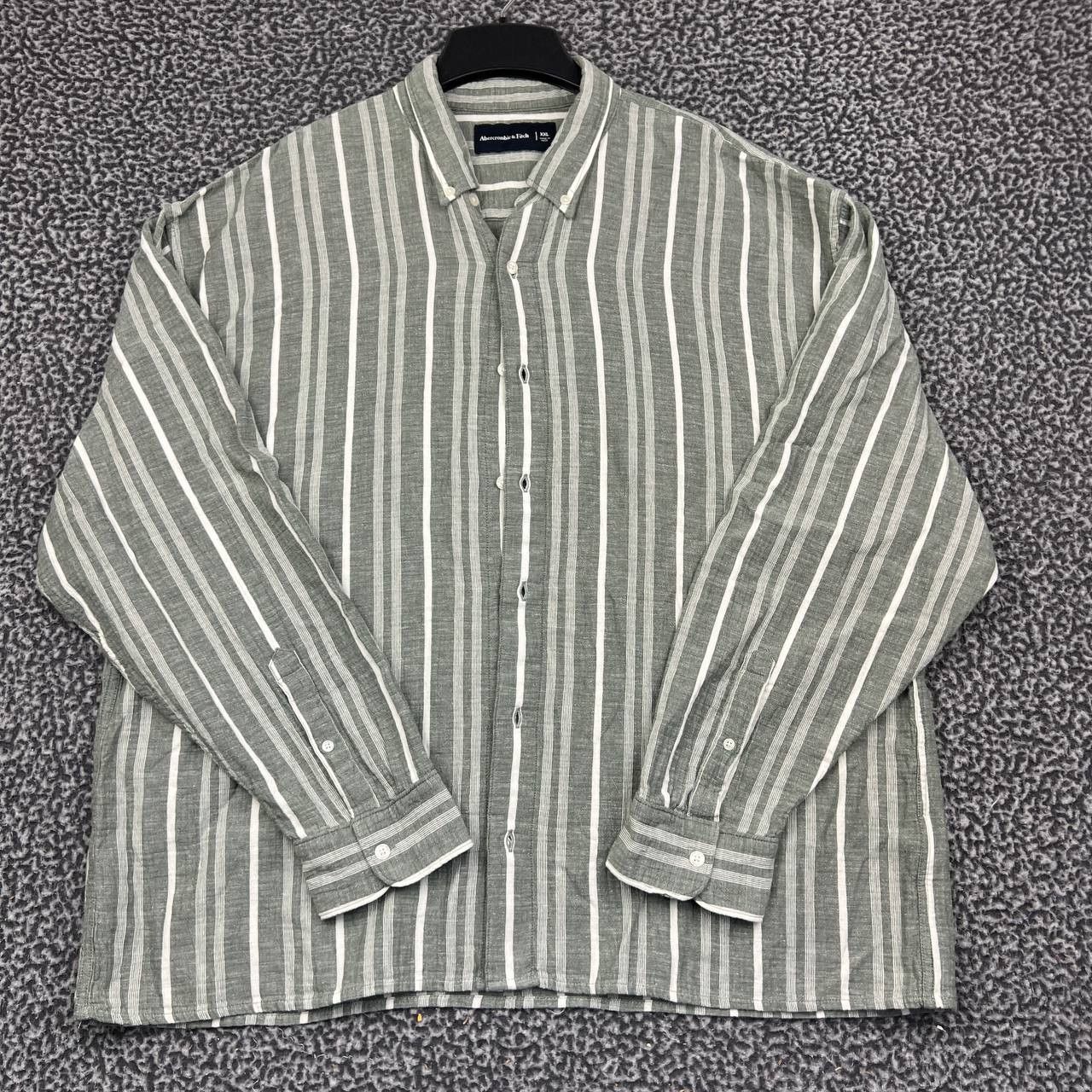 Abercrombie & Fitch Abercrombie & Fitch Button Down Shirt Men XXL Long Sleeve Size US XXL / EU 58 / 5 - 1 Thumbnail