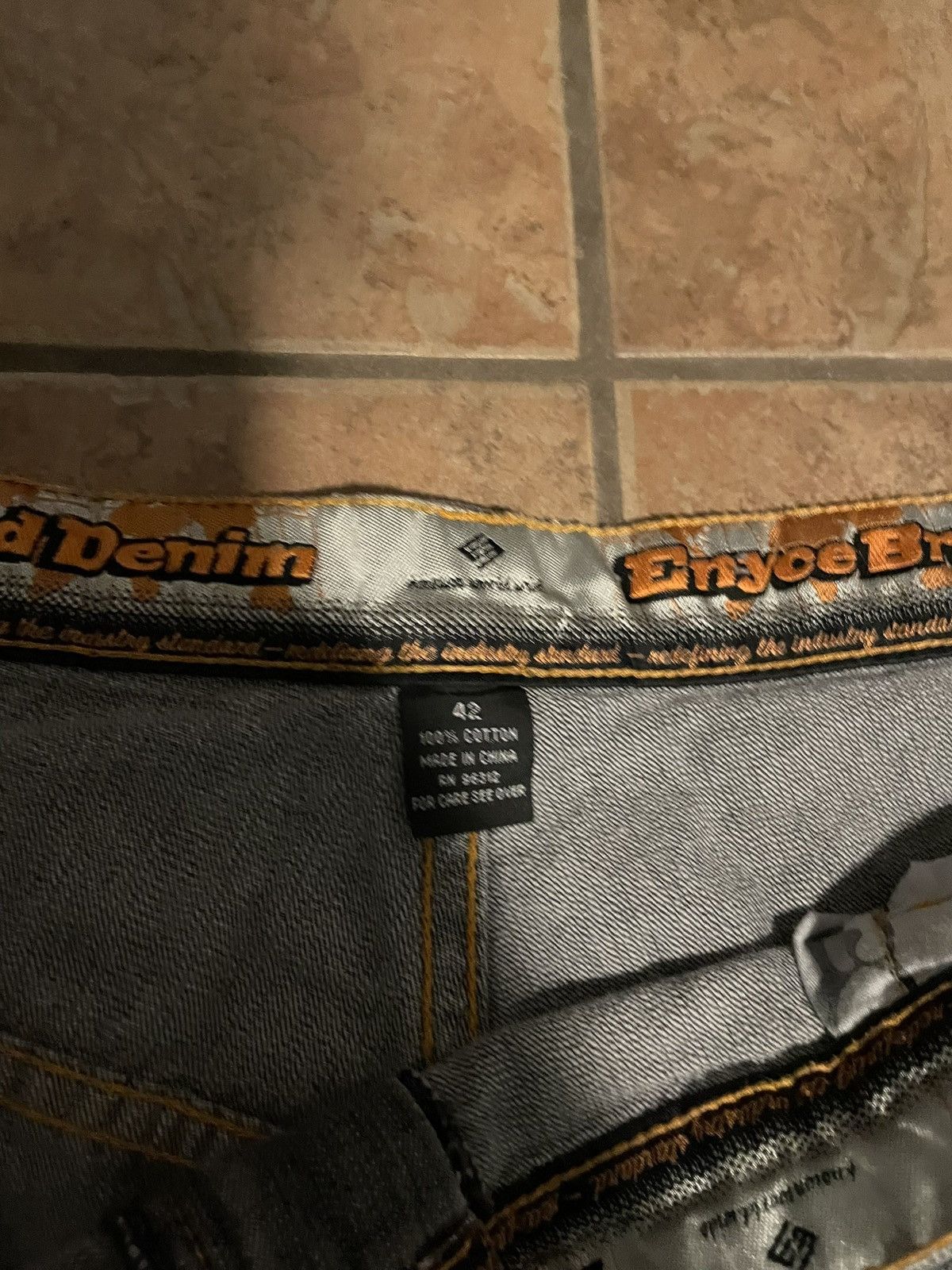 Enyce GREY ENYCE BAGGY JEANS Size US 42 / EU 58 - 4 Thumbnail