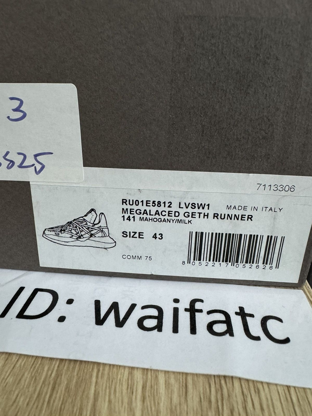Rick Owens RICK OWENS HOLLYWOOD SUEDE MEGA LACE MAXIMAL GETH RUNNERS Size US 10 / EU 43 - 10 Thumbnail
