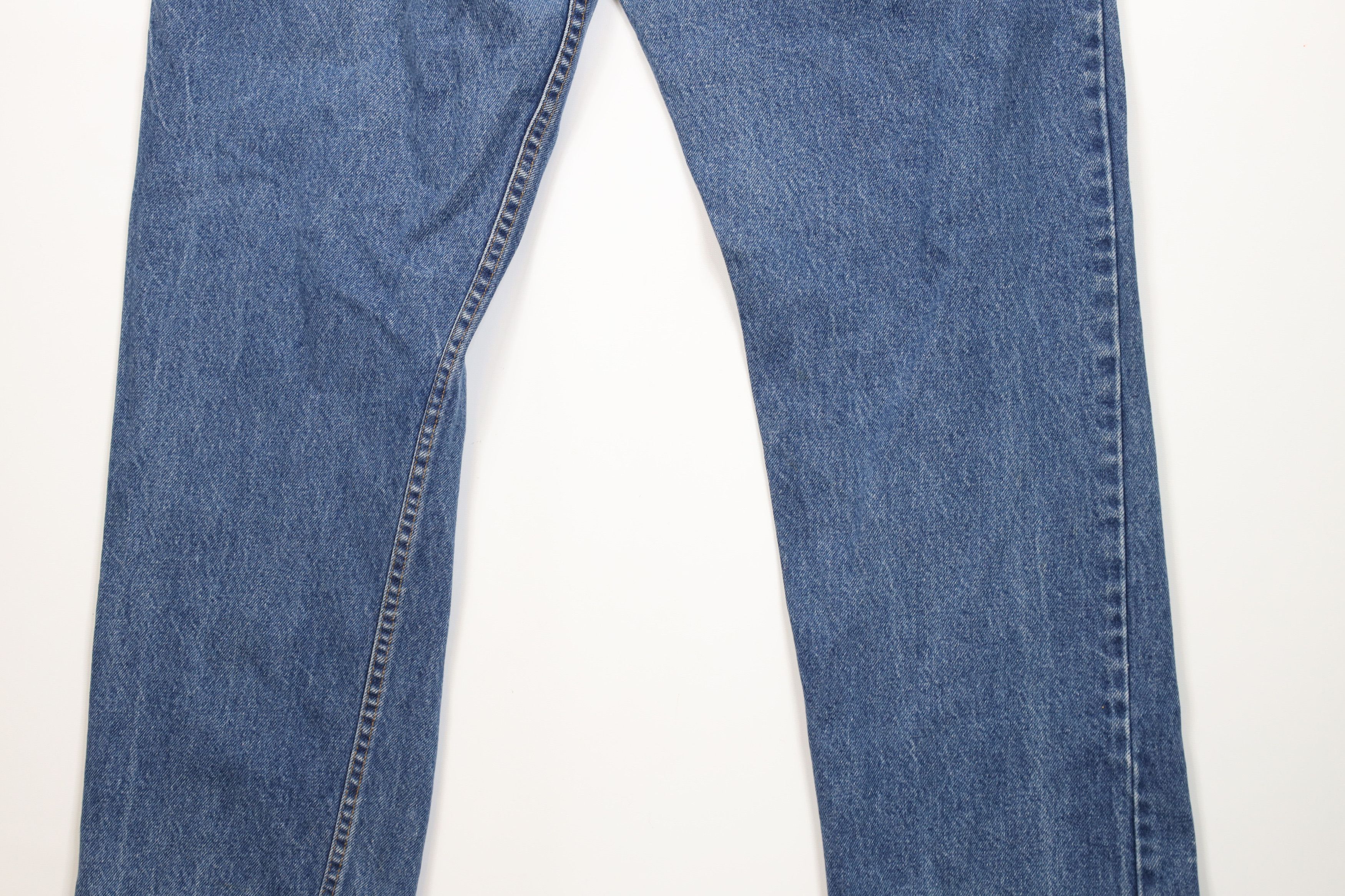 Vintage Vintage Streetwear Fire Flame Resistant Wide Leg Jeans Size US 38 / EU 54 - 13 Thumbnail