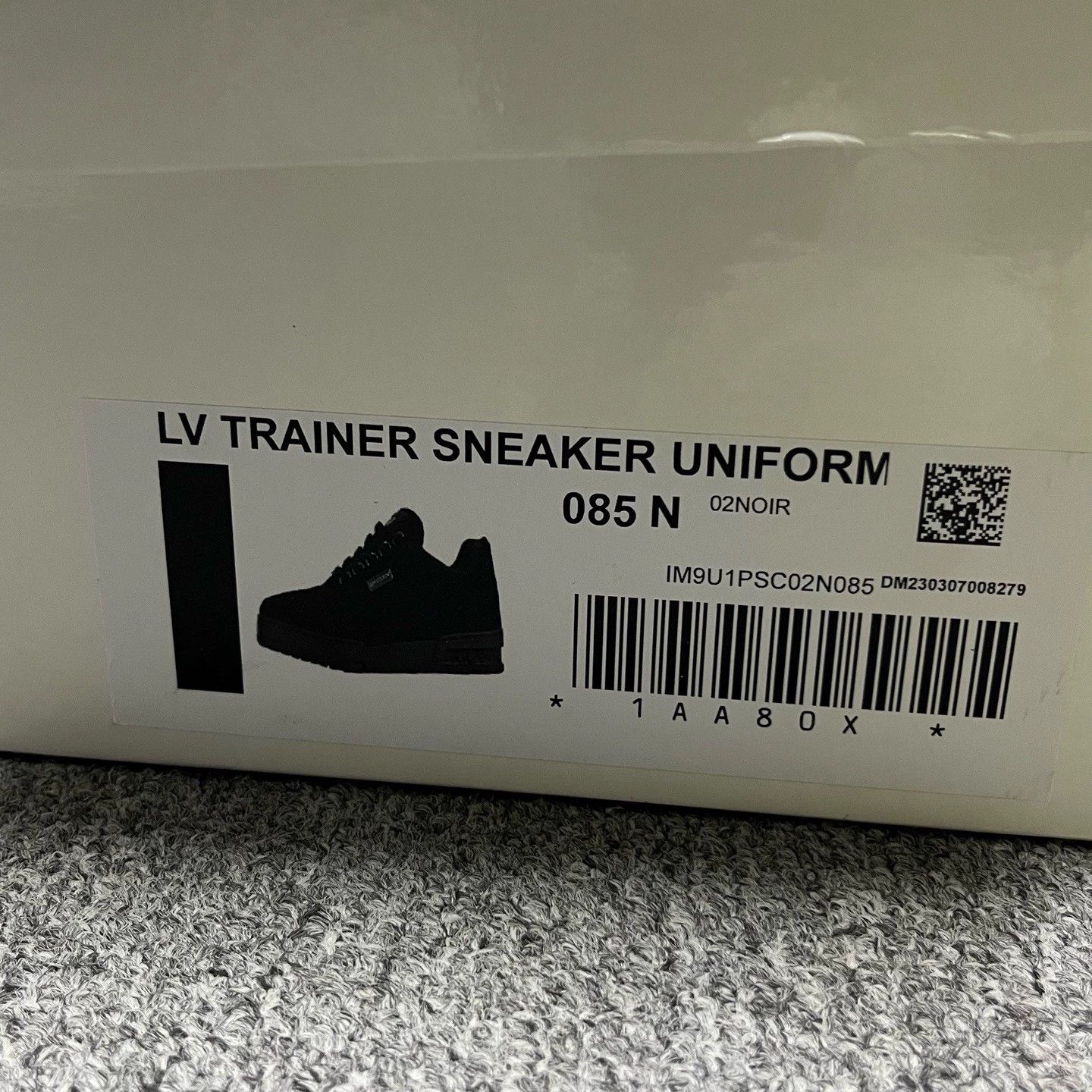 Louis Vuitton black louis vuitton lifestyle lace-up sneakers Size US 8.5 / EU 41-42 - 7 Thumbnail