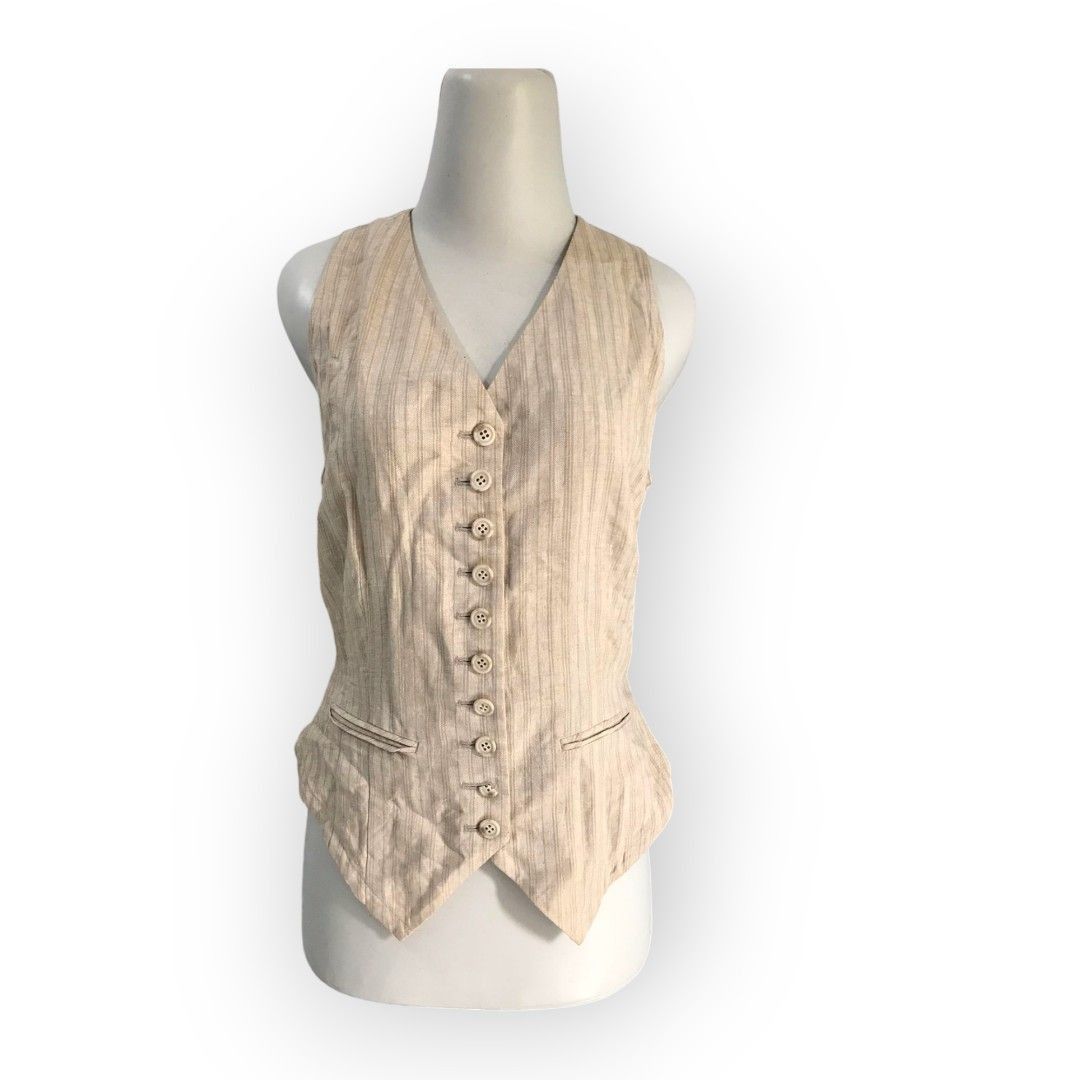 Designer × Norma Kamali Norma Kamali Vests Vintage Size M / US 6-8 / IT 42-44 - 1 Thumbnail