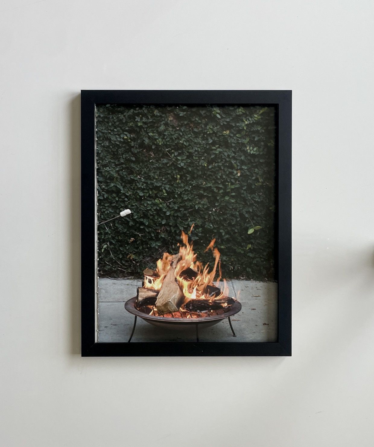 Chrome Hearts Chrome Hearts fire flame photo Poster framed 9x11 Size ONE SIZE - 1 Thumbnail