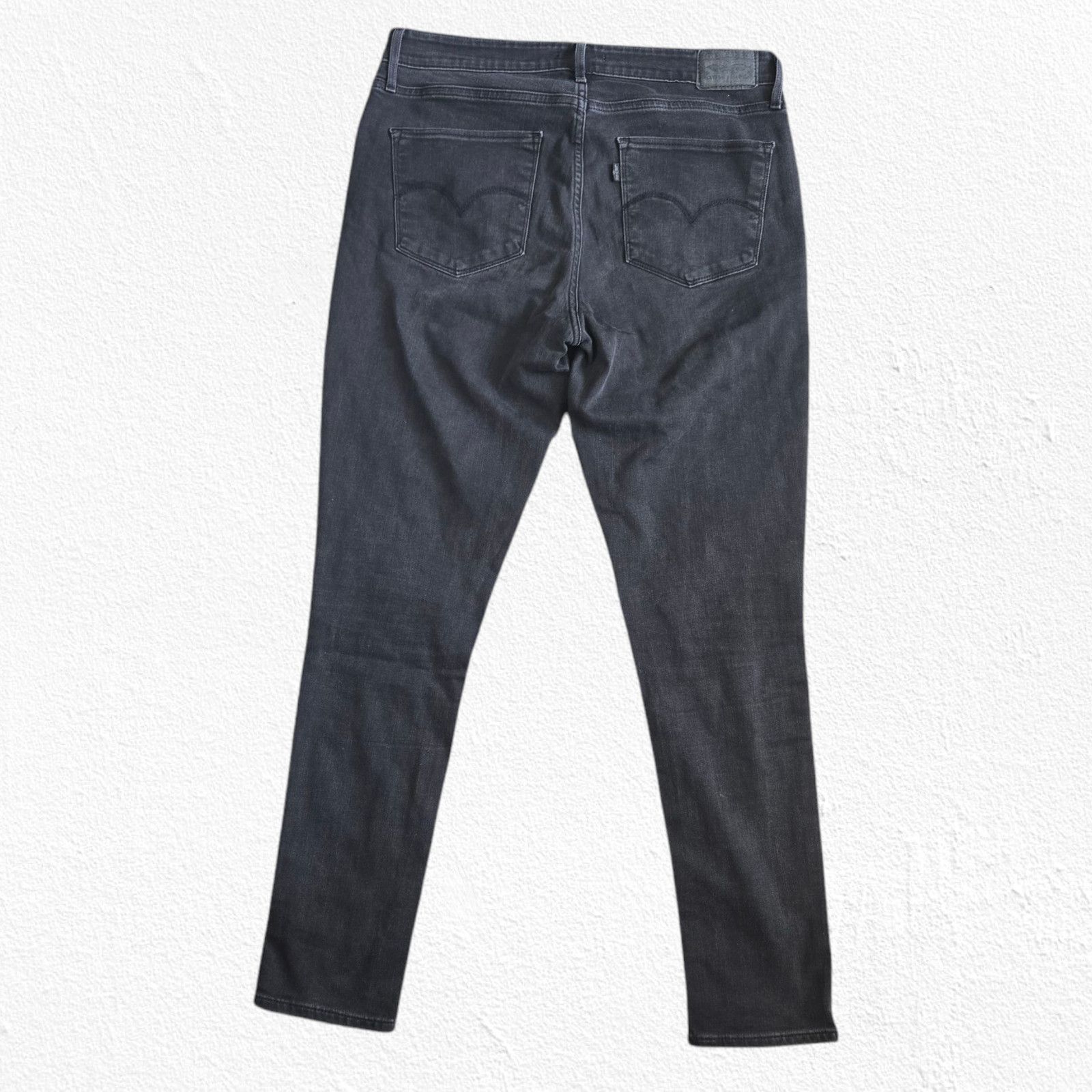 Levi's Levi's 721 Skinny Charcoal Gray High Waisted Jeans Size 32 Size 32" / US 10 / IT 46 - 13 Thumbnail