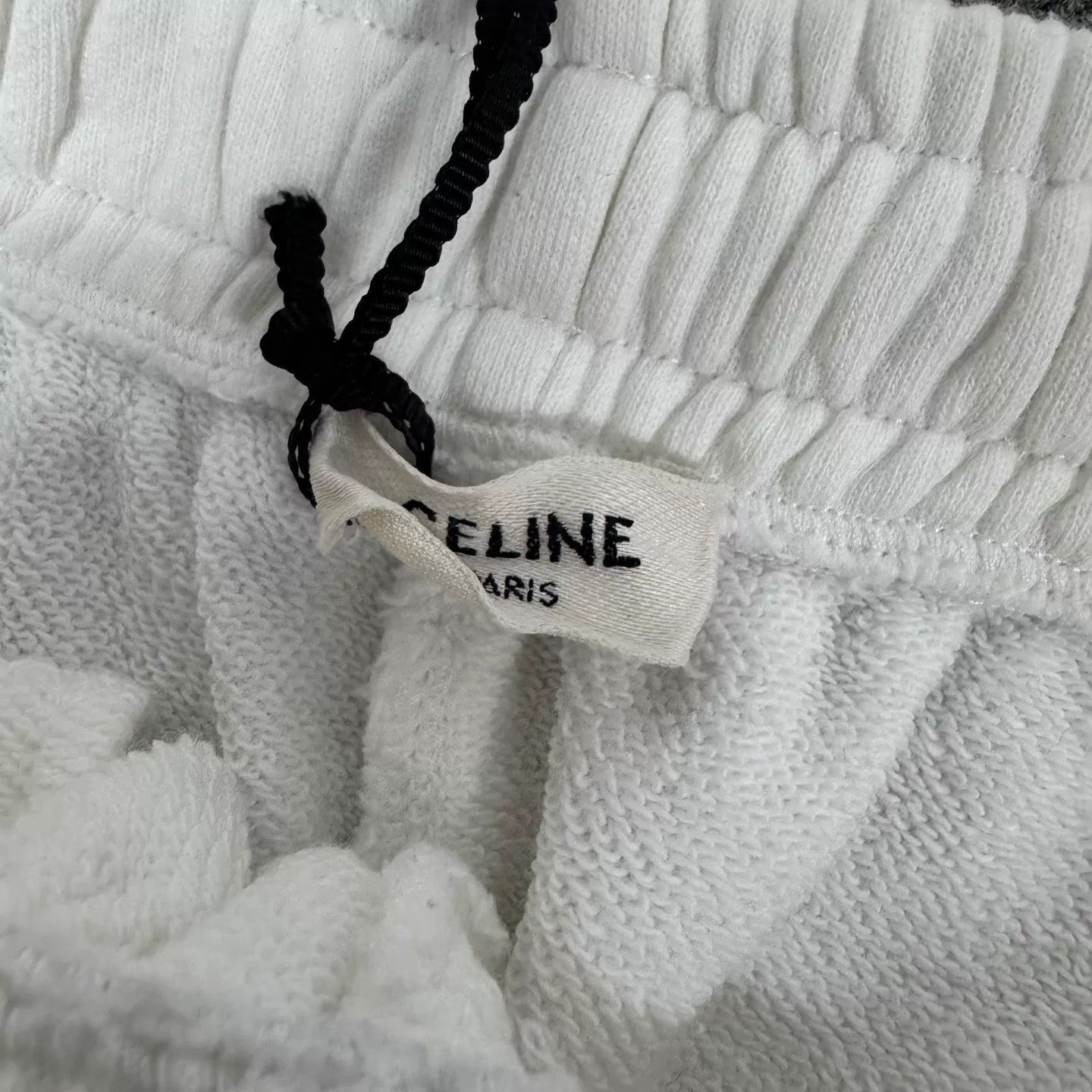 Celine Celine S embroidered logo drawstring sweatpants NWT Size 26" / US 2 / IT 38 - 7 Thumbnail