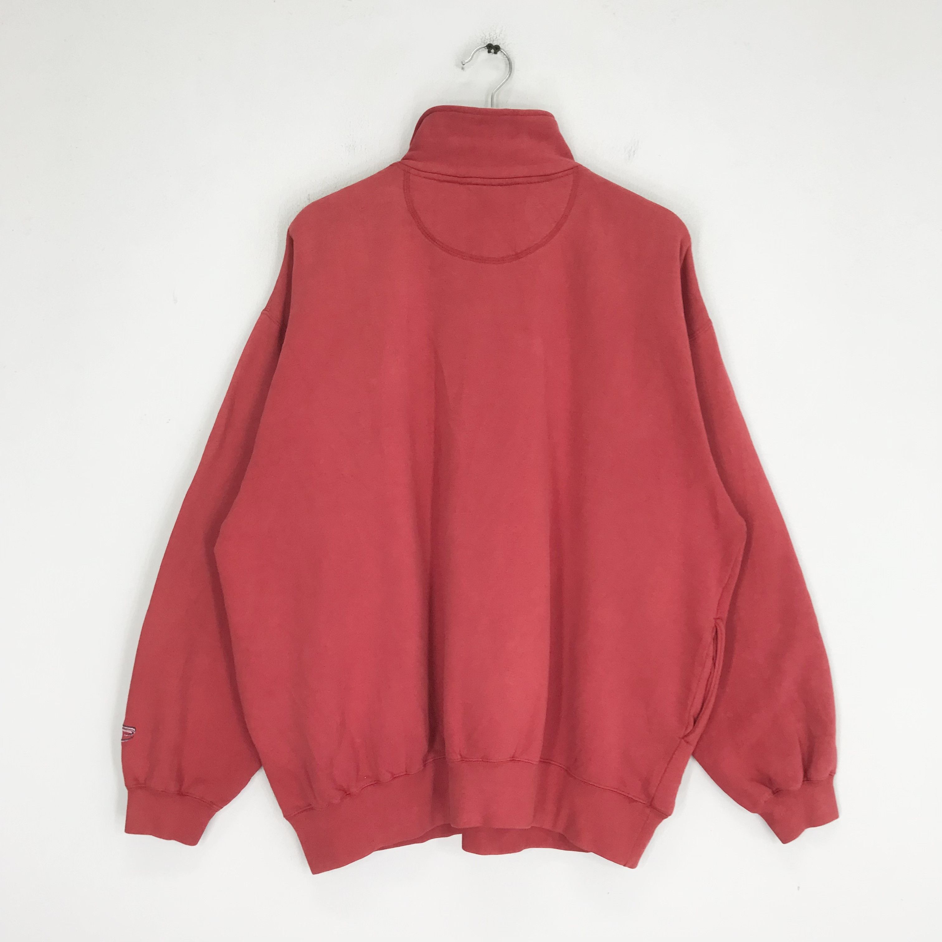 Vintage Vintage 90's Wisconsin Sweatshirt Red Xlarge - 305 Size US XL / EU 56 / 4 - 2 Thumbnail