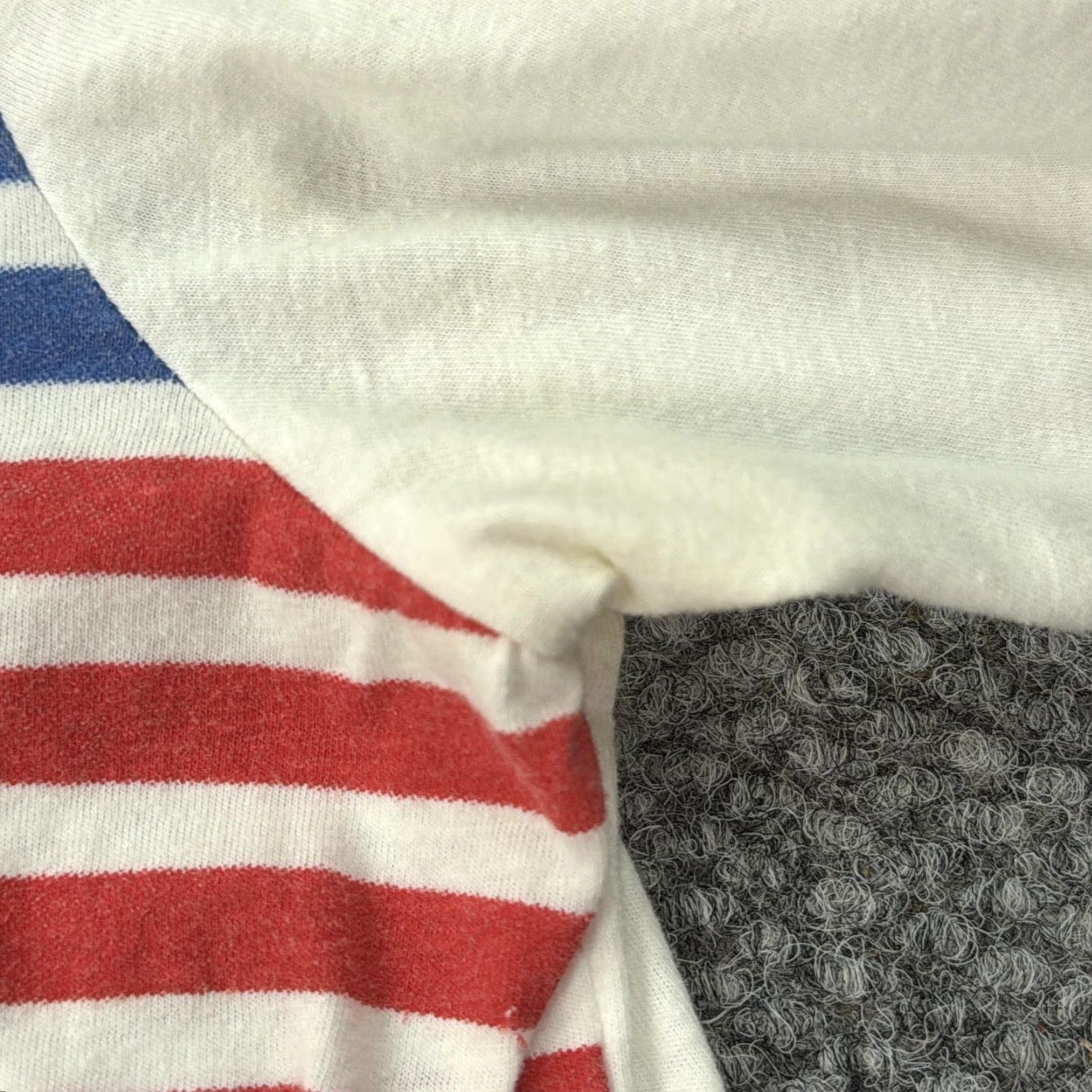 Tommy Hilfiger Vtg Tommy Hilfiger Shirt Mens 2XL White Red Blue Striped Pocket Tee Casual Y2K Size US XXL / EU 58 / 5 - 4 Thumbnail