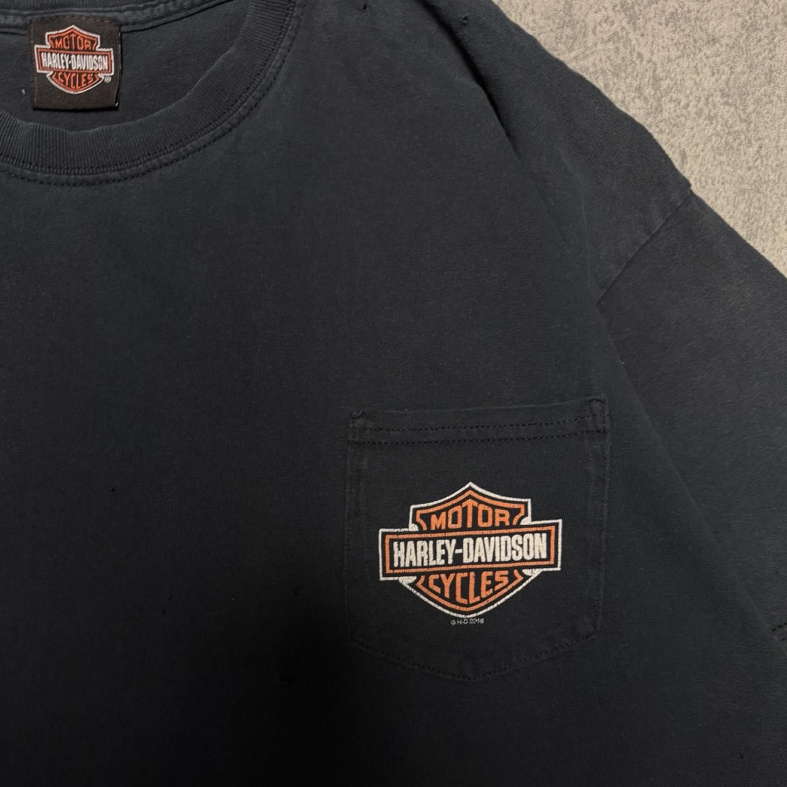 Harley Davidson H-D Round Rock, Texas -- 2XL -- Size US XXL / EU 58 / 5 - 4 Thumbnail