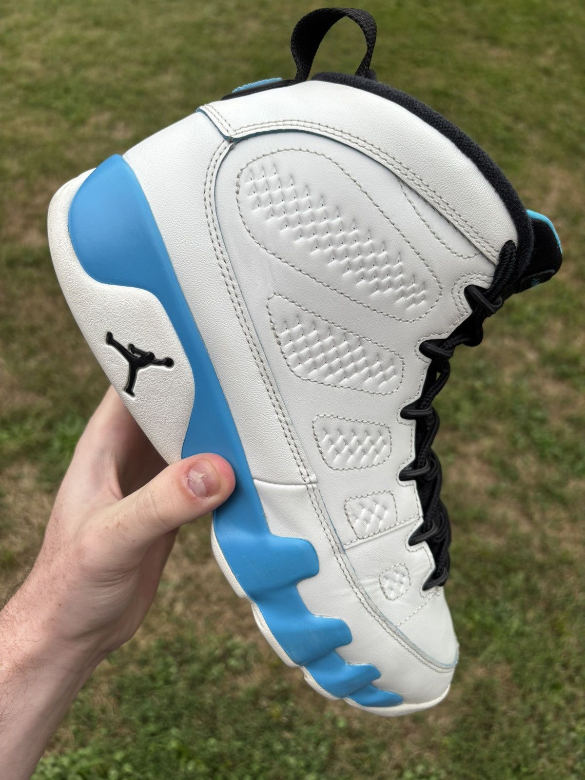 Jordan Brand Air Jordan 9 Retro 2024 Powder Blue Size 10.5 Size US 10.5 / EU 43-44 - 1 Thumbnail