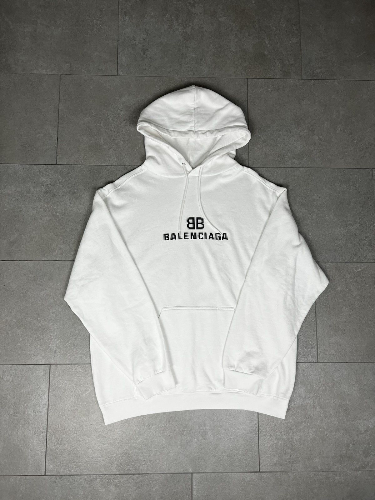 Balenciaga Balenciaga Pixel Hoodie Size US M / EU 48-50 / 2 - 1 Thumbnail