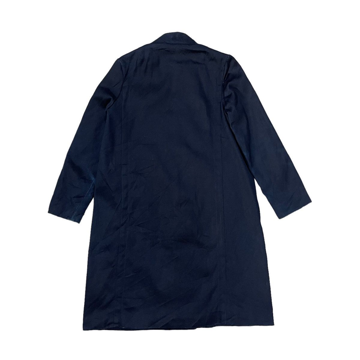 A.P.C. Vintage A.P.C Buttonless Denim Chore Long Jacket Size US S / EU 44-46 / 1 - 3 Thumbnail