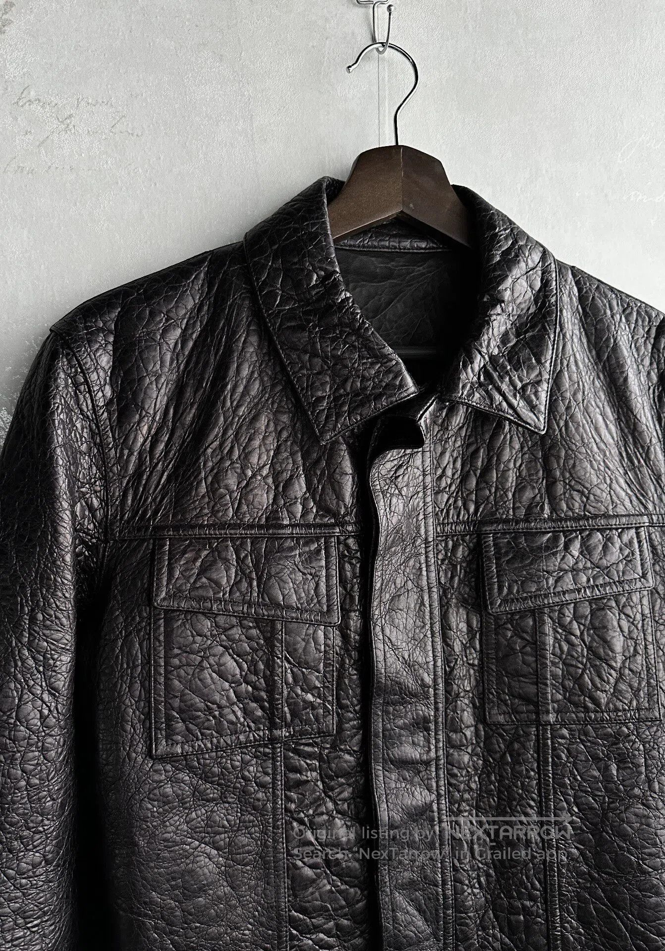 Balenciaga Balenciaga size48 10aw Pulp Leather Jacket| Size US M / EU 48-50 / 2 - 1 Thumbnail