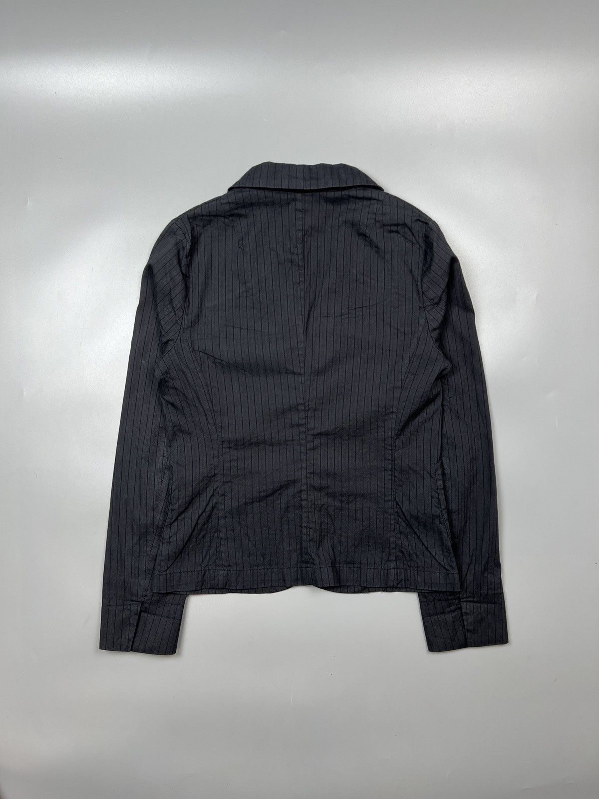 Barena Barena Striped Cotton Silk Blazer (Y0436) Size M / US 6-8 / IT 42-44 - 10 Thumbnail