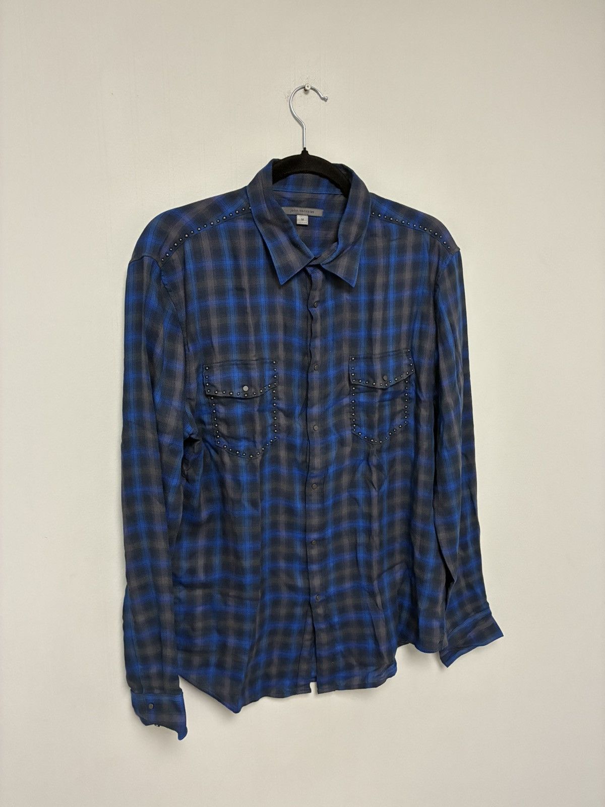 John Varvatos Studded shirt. Medium Size US M / EU 48-50 / 2 - 12 Thumbnail