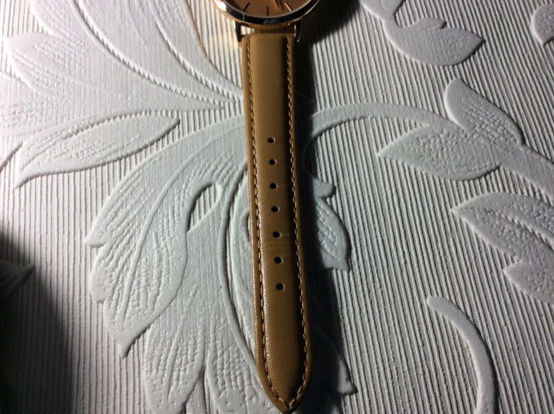 Designer Limit Ladies rose gold dial brown leather strap watch Size ONE SIZE - 7 Thumbnail