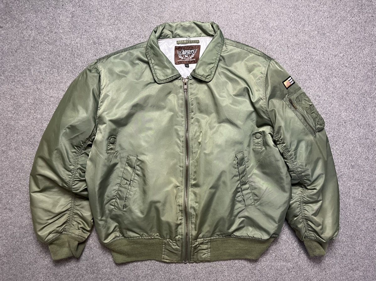 Japanese Brand × Vintage Vintage Japanese MA-1 bomber Size US L / EU 52-54 / 3 - 2 Thumbnail