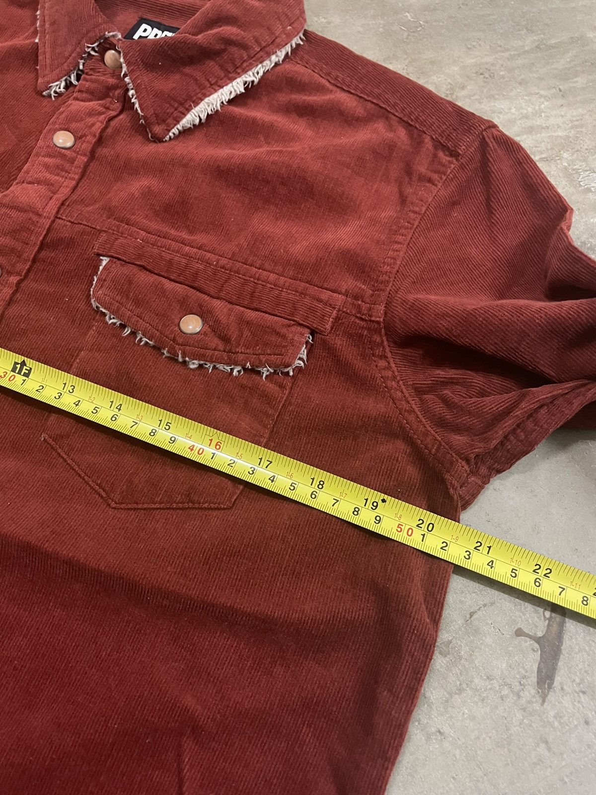 Designer × PPFM PPFM Japanase Designer Button up Tshirt Diamond Button Size US M / EU 48-50 / 2 - 7 Thumbnail