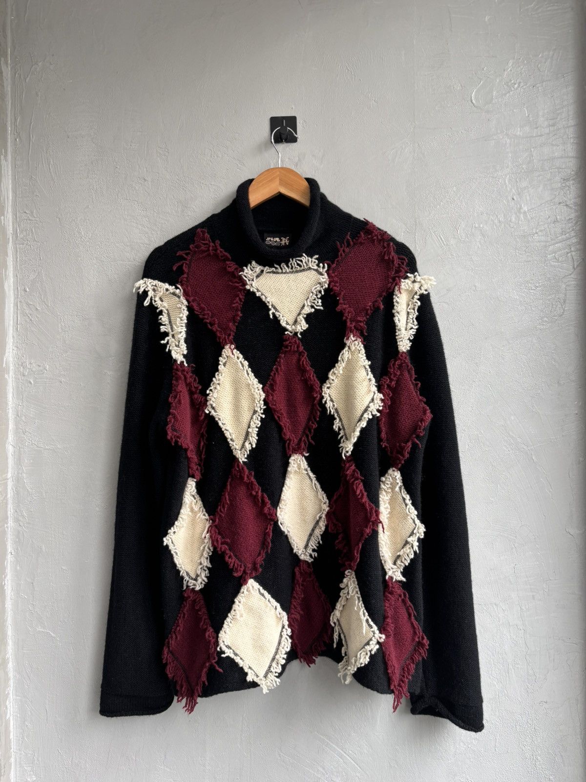 Jean Paul Gaultier Jean Paul Gaultier AW1994 quilted pattern knitwear Size US M / EU 48-50 / 2 - 4 Thumbnail