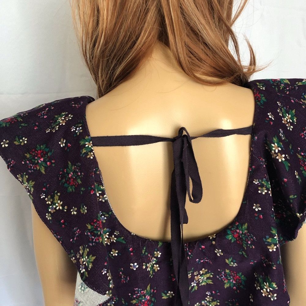Free People NWT $168 Free People Violet Visions Romper Size XS Size 26" / US 2 / IT 38 - 8 Thumbnail