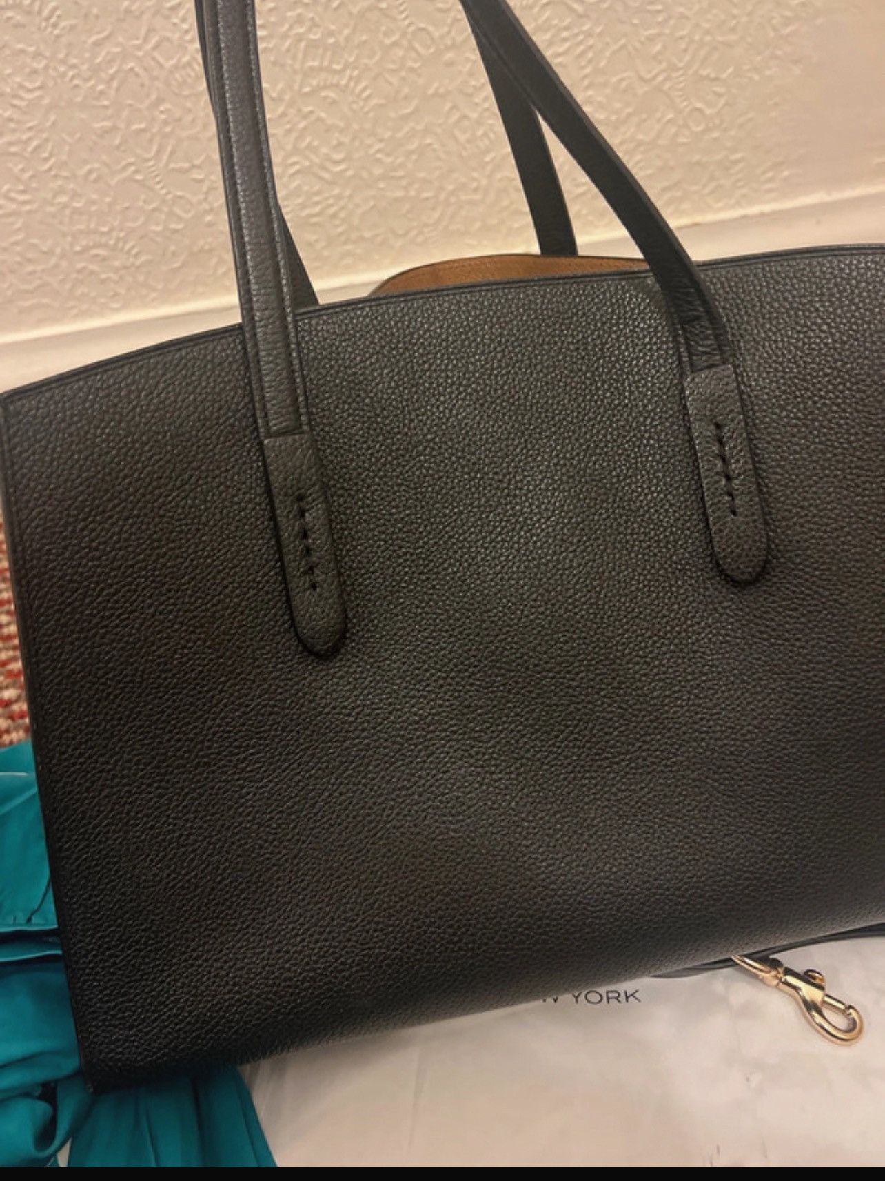 Coach Coach Black Leather Tote Bag – Elegant & Versatile Size ONE SIZE - 6 Thumbnail
