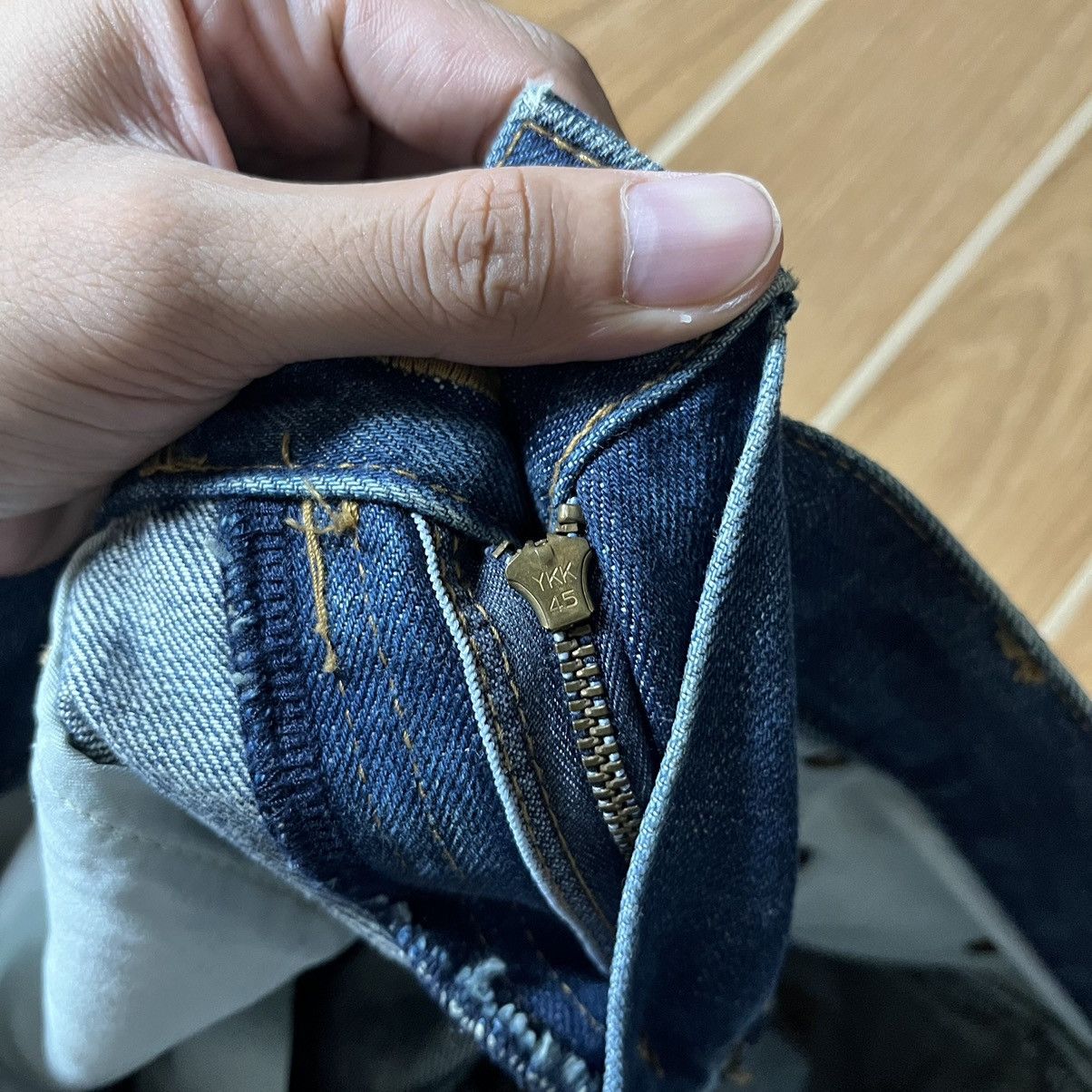 Y's Y's by Yohji Yamamoto Drop Crotch Denim Jeans Size US 29 - 11 Thumbnail
