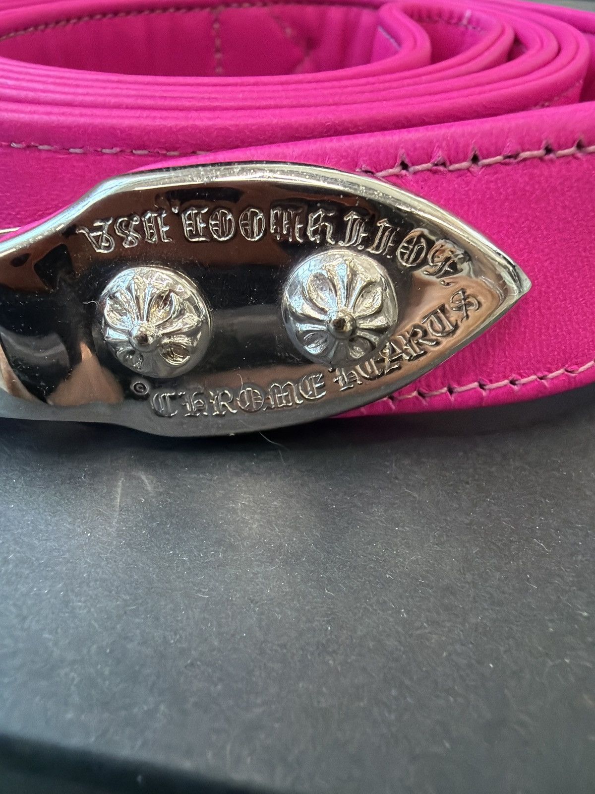 Chrome Hearts Chrome Hearts Pink Dog Leash Size ONE SIZE - 3 Thumbnail