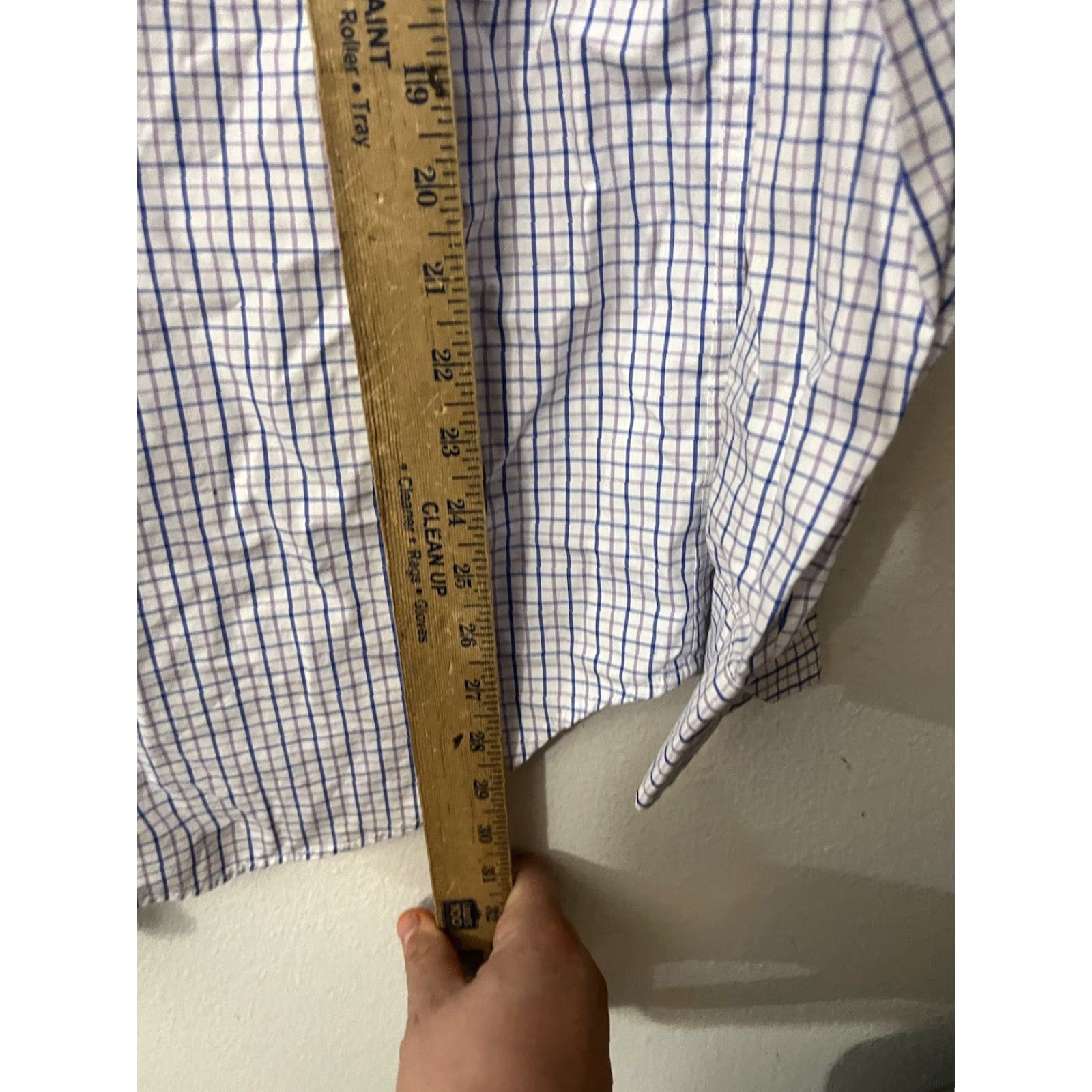 Banana Republic Banana Republic Mens Shirt L Multicolor Gingham Classic Fit ButtonUp Non-Iron Size US L / EU 52-54 / 3 - 4 Thumbnail