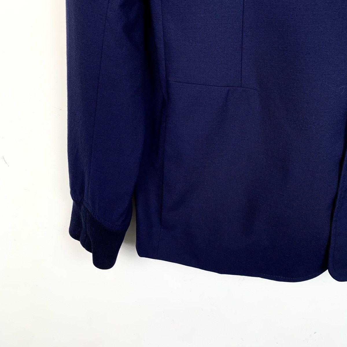 Dior Dior Dark Blue Wool Single Breasted Long Sleeve Jacket Size M / US 6-8 / IT 42-44 - 4 Thumbnail
