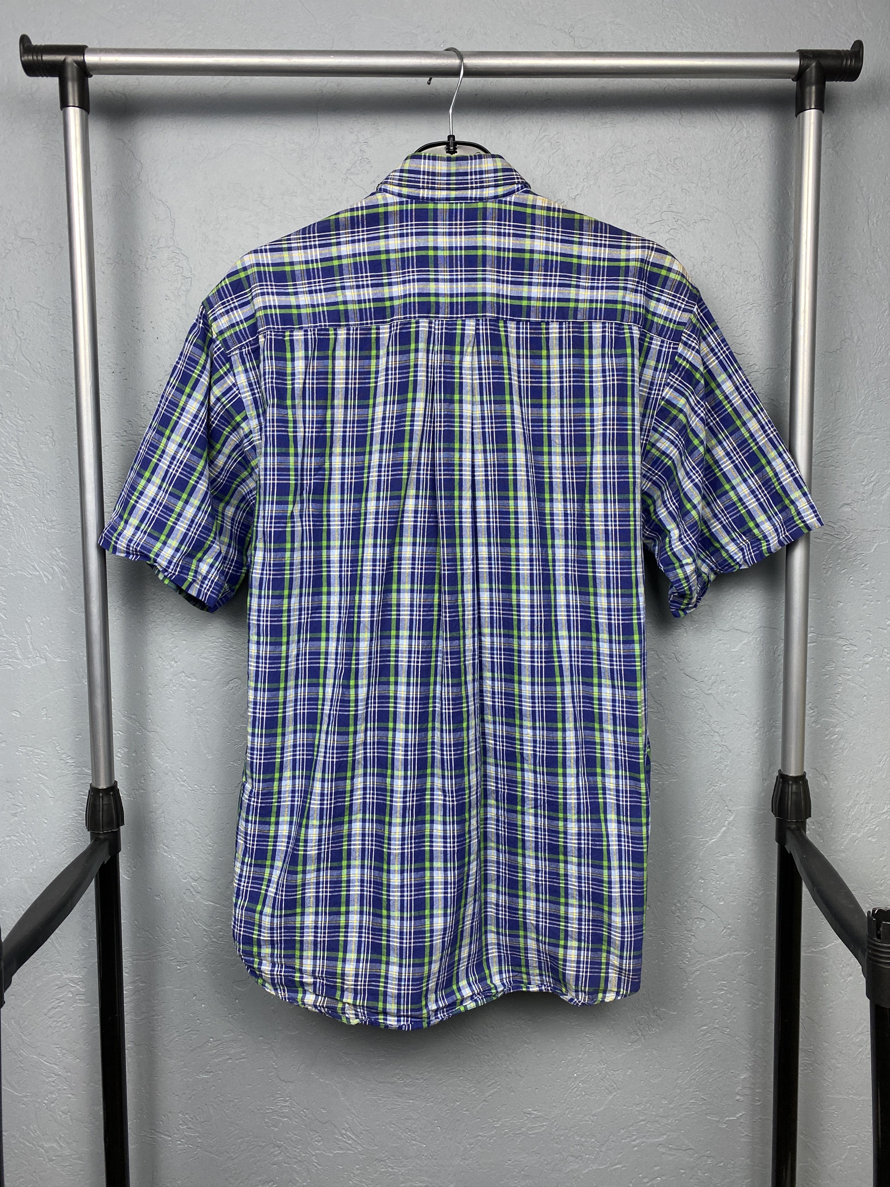 Burberry Thomas Burberry Vintage Mens Short Sleeve Shirt Size US S / EU 44-46 / 1 - 8 Thumbnail