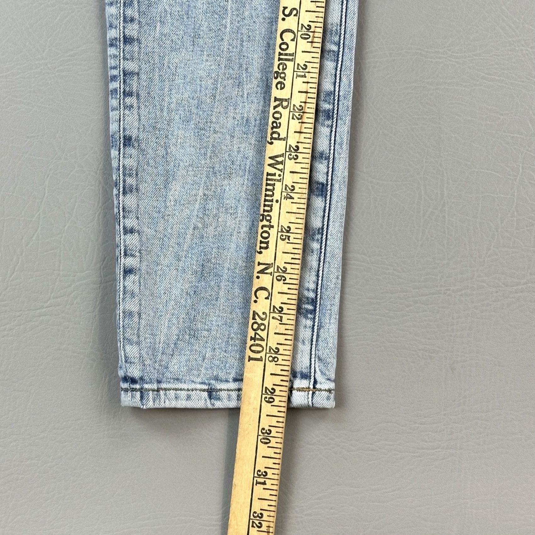 American Eagle Outfitters American Eagle Jeans Mens 29x30 29x29 Distressed Skinny AirFlex Stretch Casual Shirt Size US 29 - 3 Thumbnail