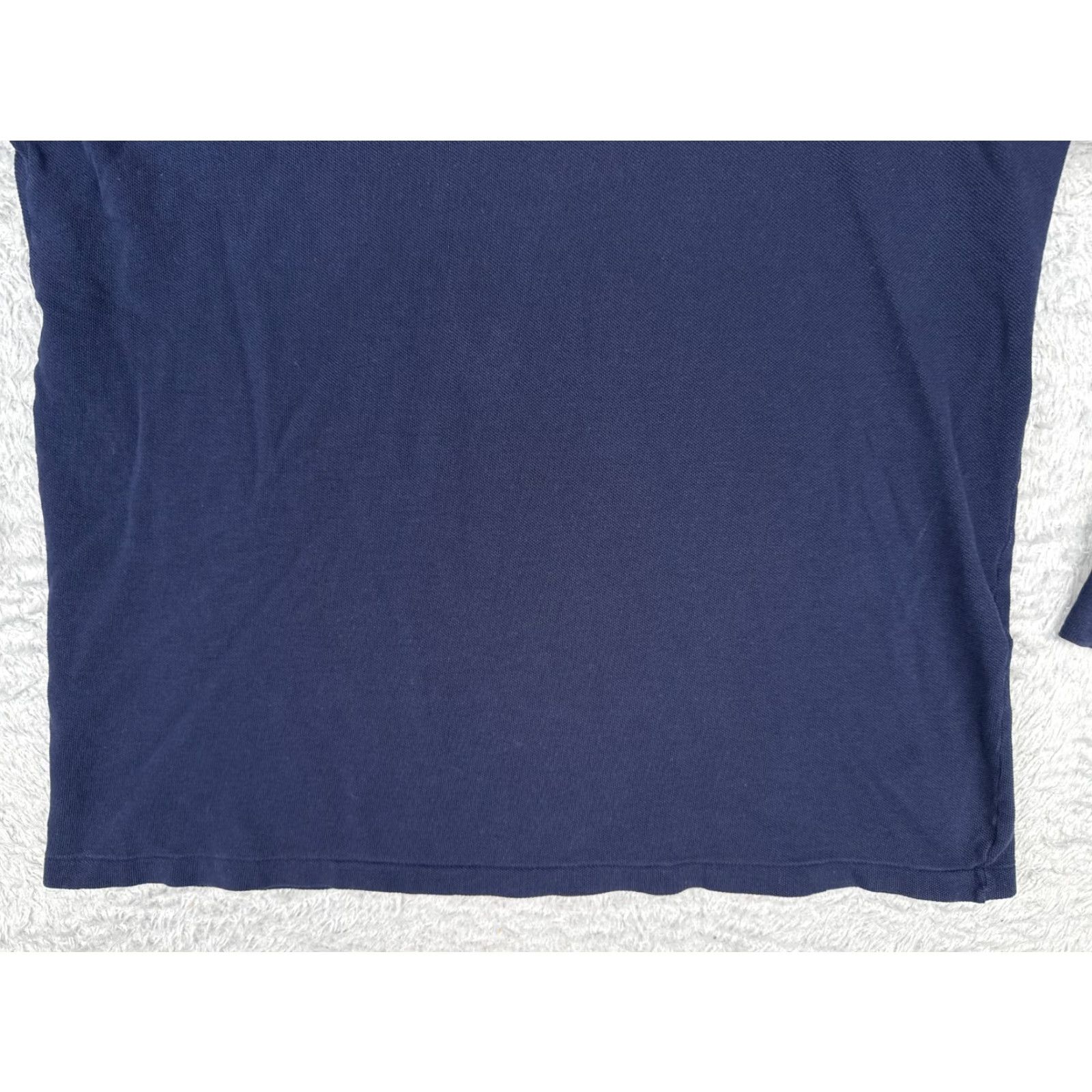 Ralph Lauren VINTAGE Ralph Lauren Polo Shirt Men M Blue Turtle Neck Knit Cotton USA Logo Embroidered Size US M / EU 48-50 / 2 - 5 Thumbnail