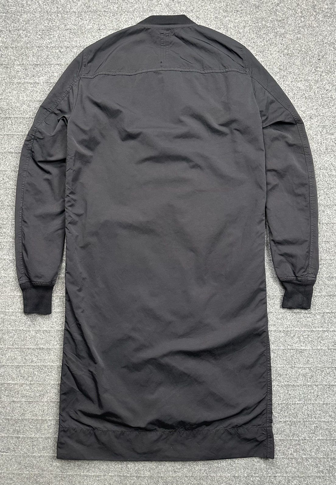 Rick Owens Drkshdw Rick Owens DRKSHDW - S/S16 Flight Trench MA-1 Bomber Jacket Size US XS / EU 42 / 0 - 10 Thumbnail