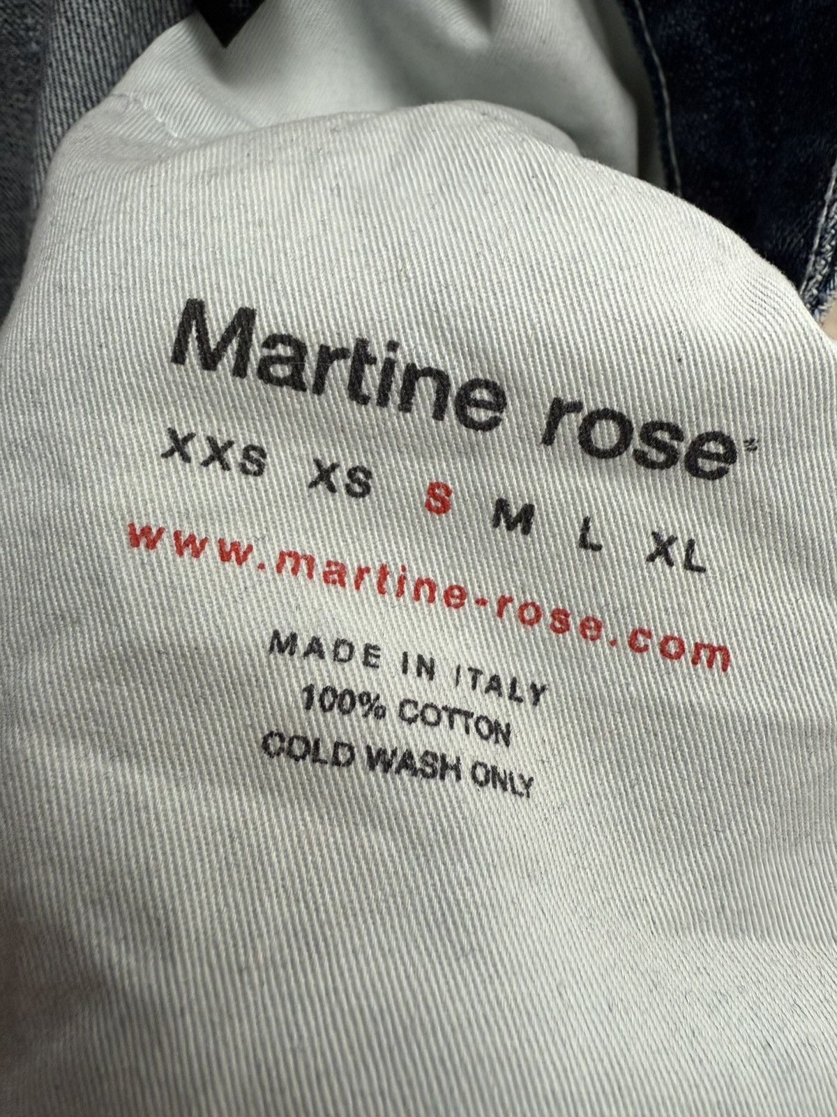 Martine Rose Martine Rose Marble Wash Bootcut Denim Size US 30 / EU 46 - 6 Thumbnail