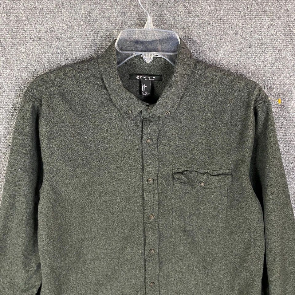 21 Men 21 Men Flannel Men's Large Classic Fit Long Sleeve L Size US L / EU 52-54 / 3 - 2 Thumbnail