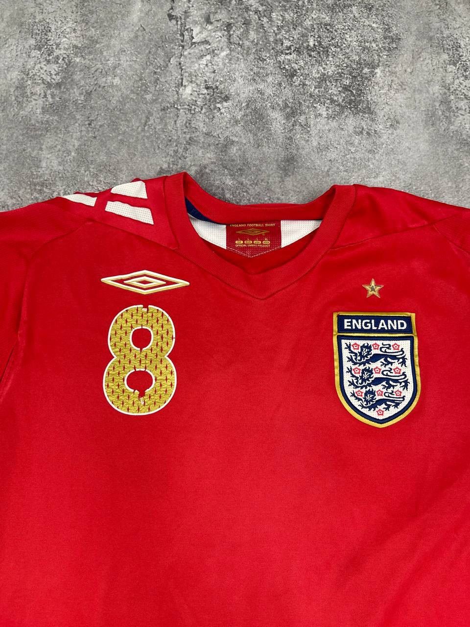 Umbro Lampard Umbro England National Team Men Football Jersey Red Size US L / EU 52-54 / 3 - 3 Thumbnail