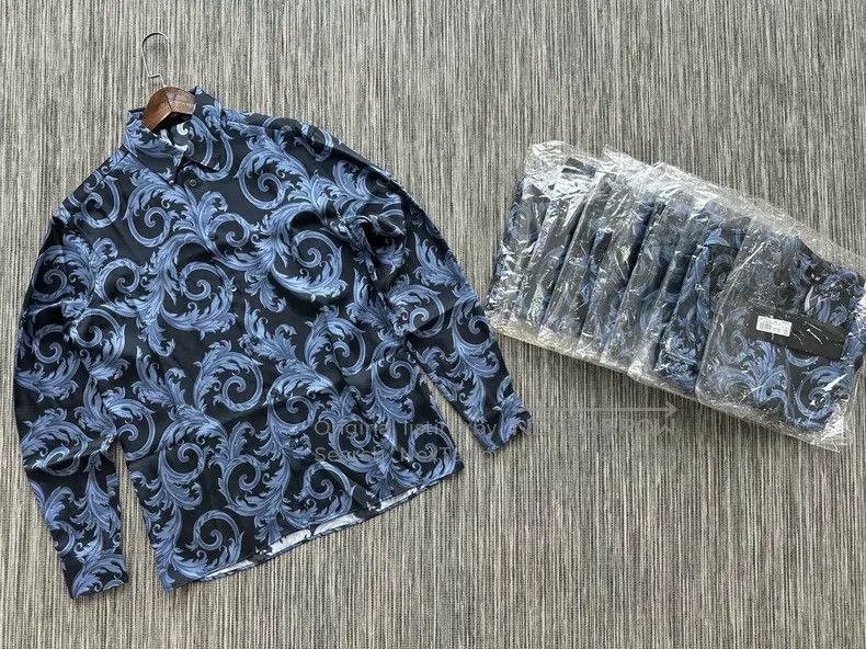 Versace Versace Baroque long-sleeved shirt Size US M / EU 48-50 / 2 - 3 Thumbnail