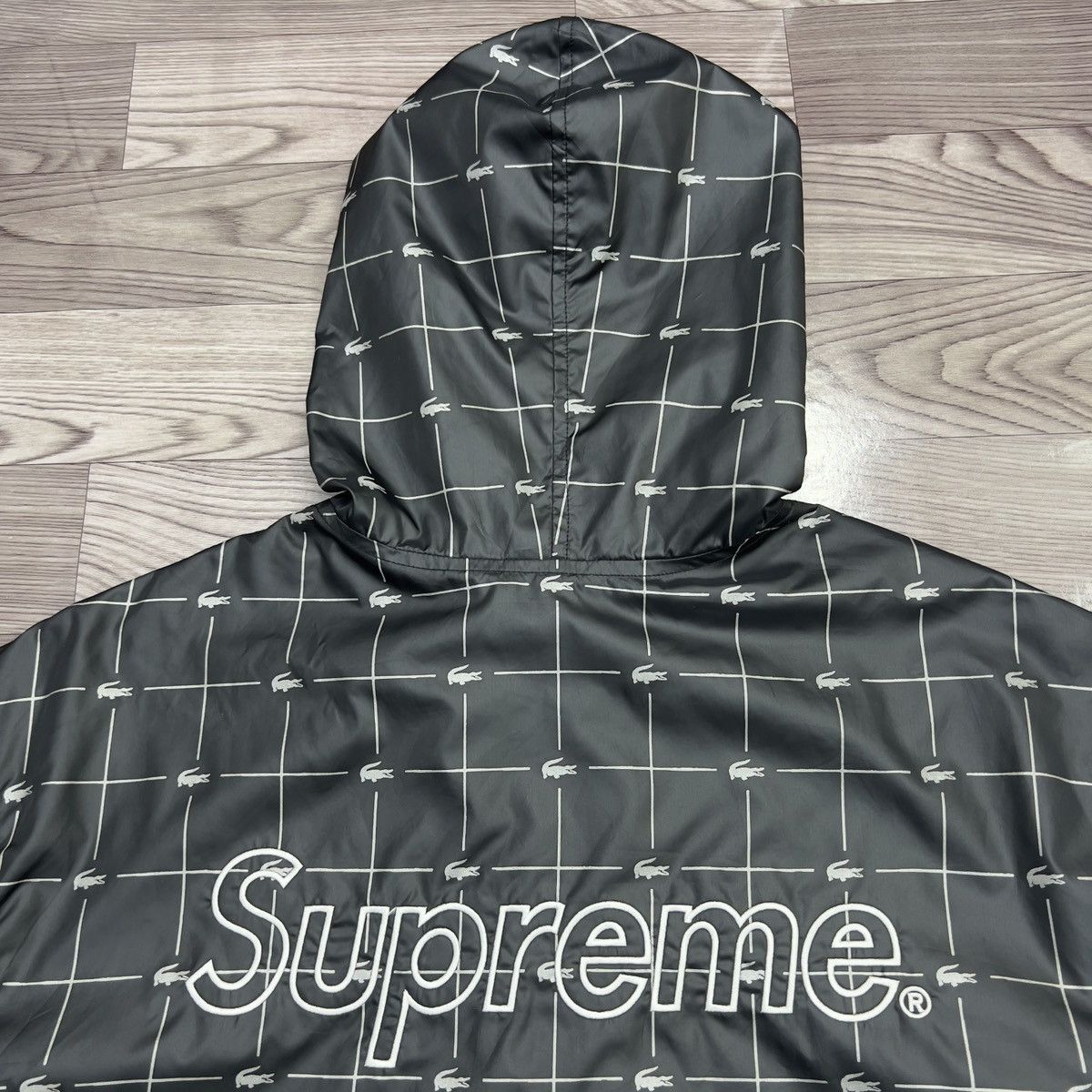 Lacoste × Supreme Supreme x Lacoste Reflective Grid Nylon Jacket Size US M / EU 48-50 / 2 - 6 Thumbnail