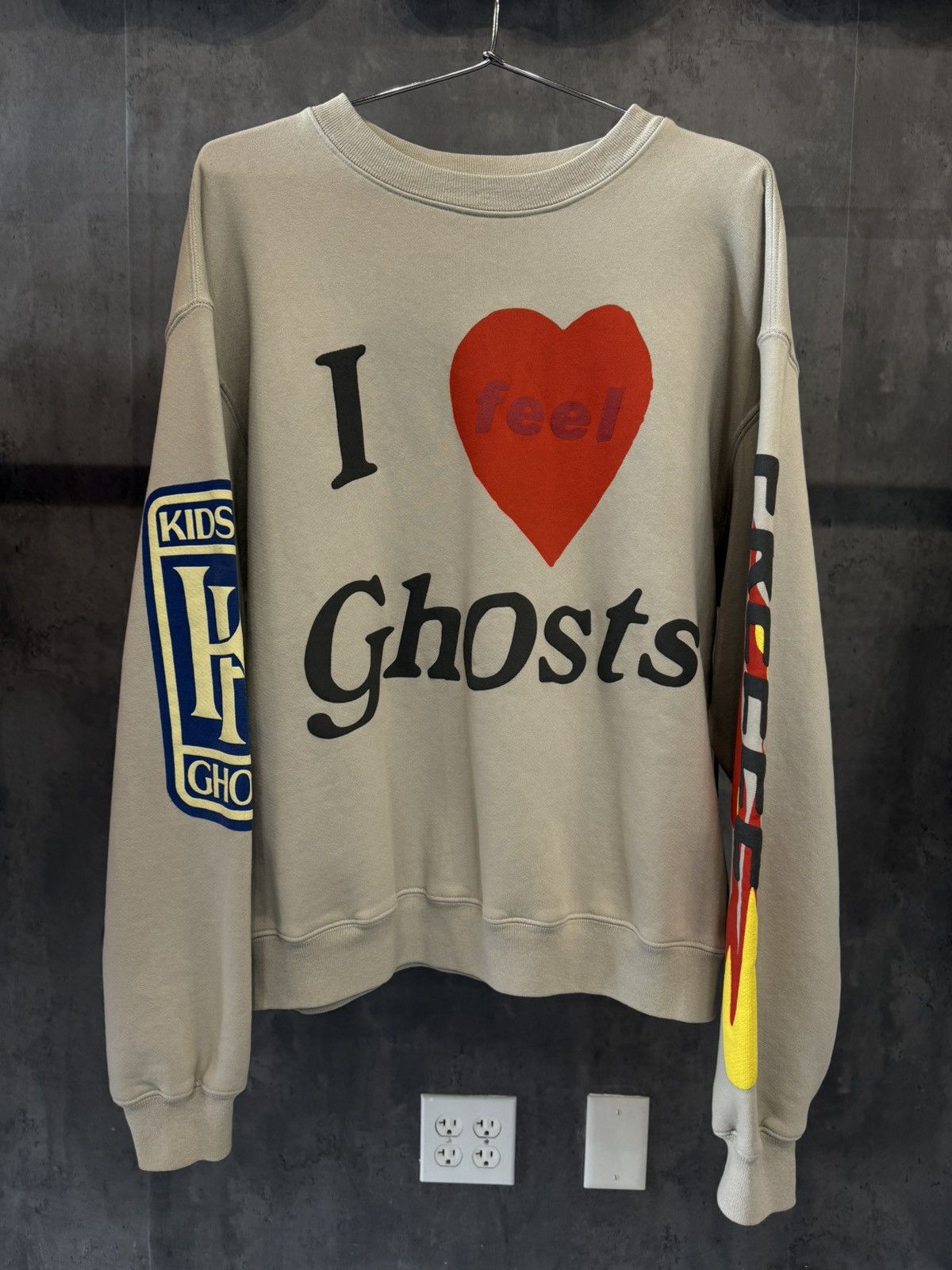 Cactus Plant Flea Market × Kanye West KANYE CAMP FLOG GNAW ‘I FEEL GHOST’ SWEATSHIRT SIZE S Size US S / EU 44-46 / 1 - 1 Thumbnail