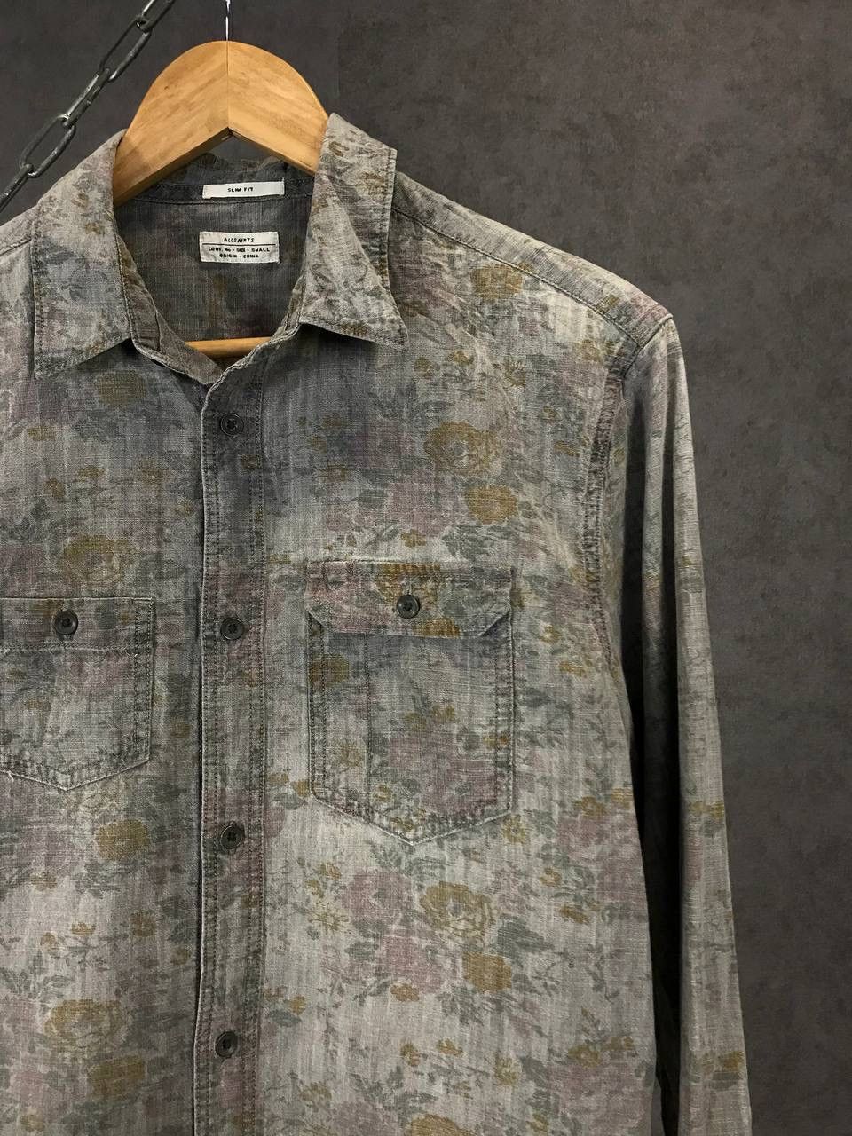 Allsaints Allsaints vintage art crazy shirt Size US S / EU 44-46 / 1 - 2 Thumbnail