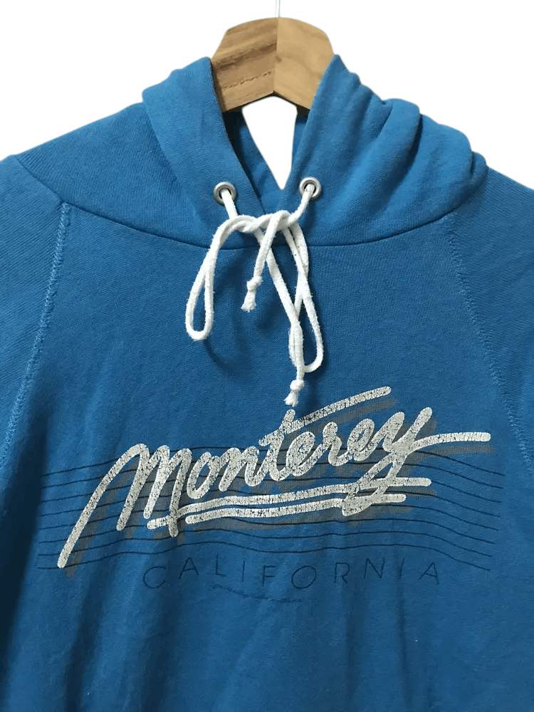 Hanes Vintage 90's Monterey California Hoodies Size US S / EU 44-46 / 1 - 3 Thumbnail