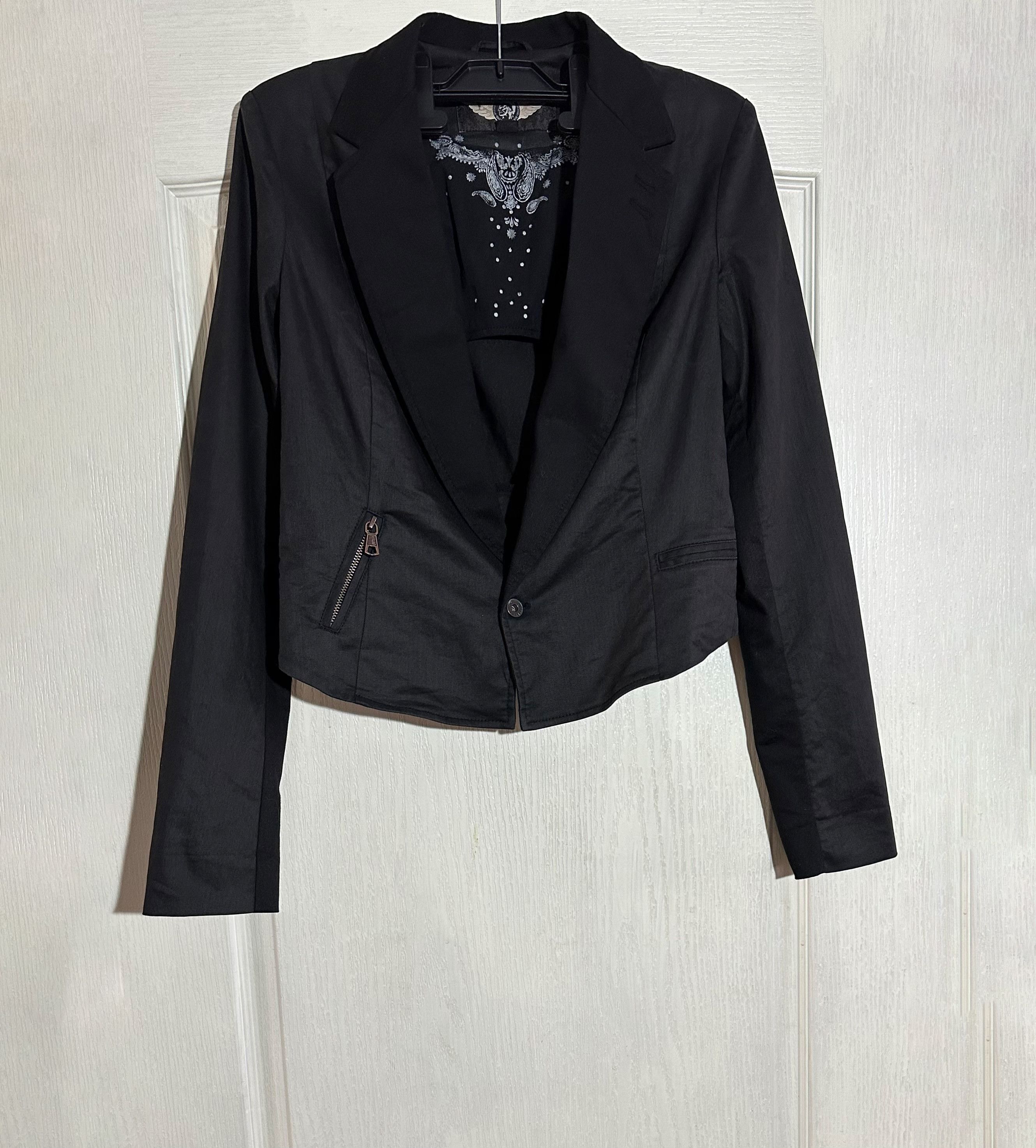 Diesel × Vintage Diesel women black blazzer Size M / US 6-8 / IT 42-44 - 1 Thumbnail
